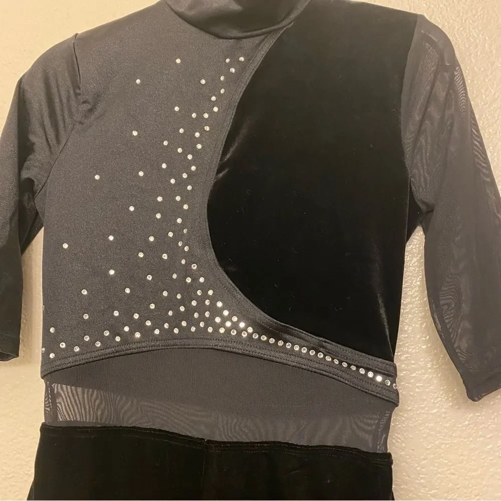 Weissman dance costume velvet